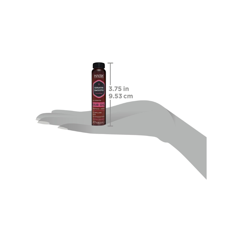 Hask Keratin Oil Smoothing Shine Oil 18ml