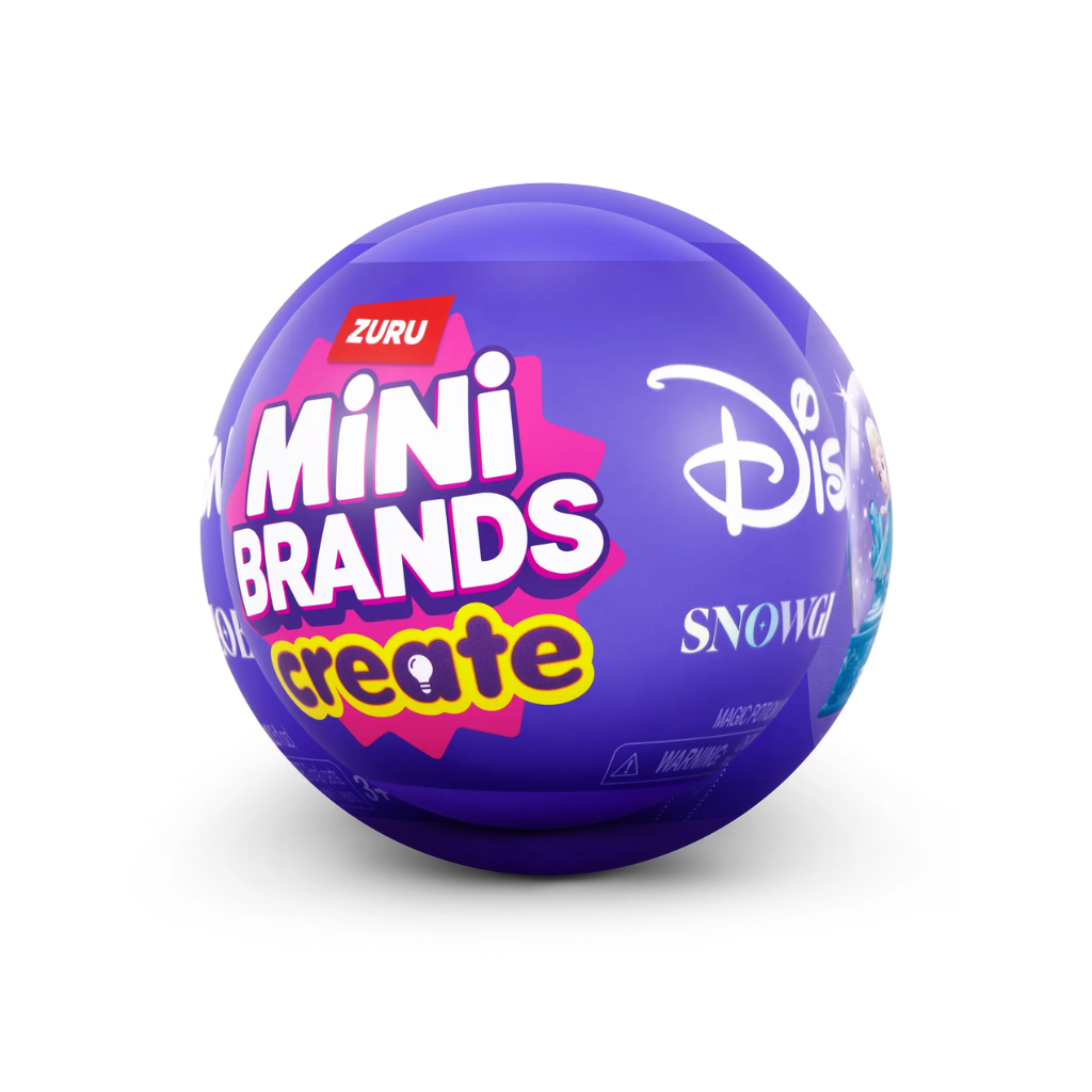 ZURU Mini Brands Create Disney Snow Globe Series 1 Capsule - Assorted