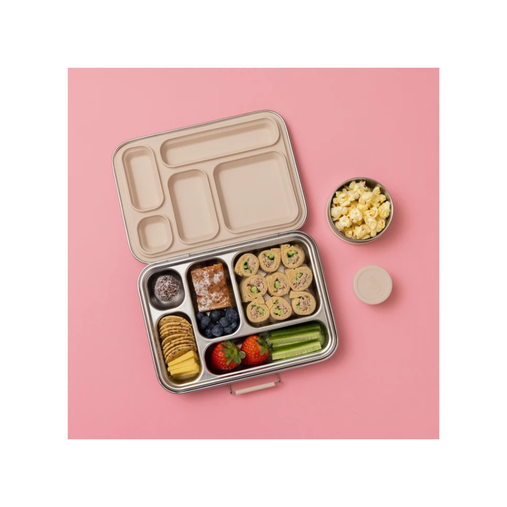 Nudie Rudie Five Compartment Leakproof Stainless Steel Lunch Box
