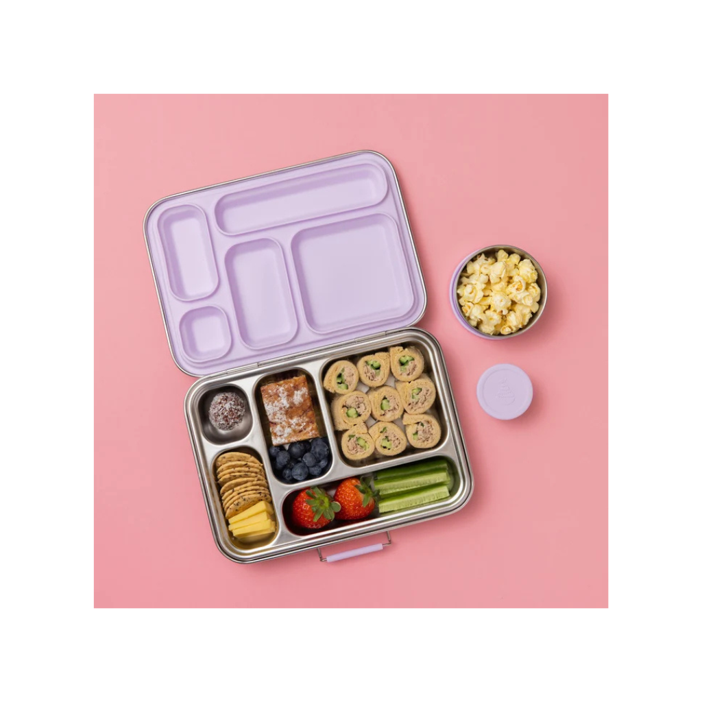 Nudie Rudie Five Compartment Leakproof Stainless Steel Lunch Box