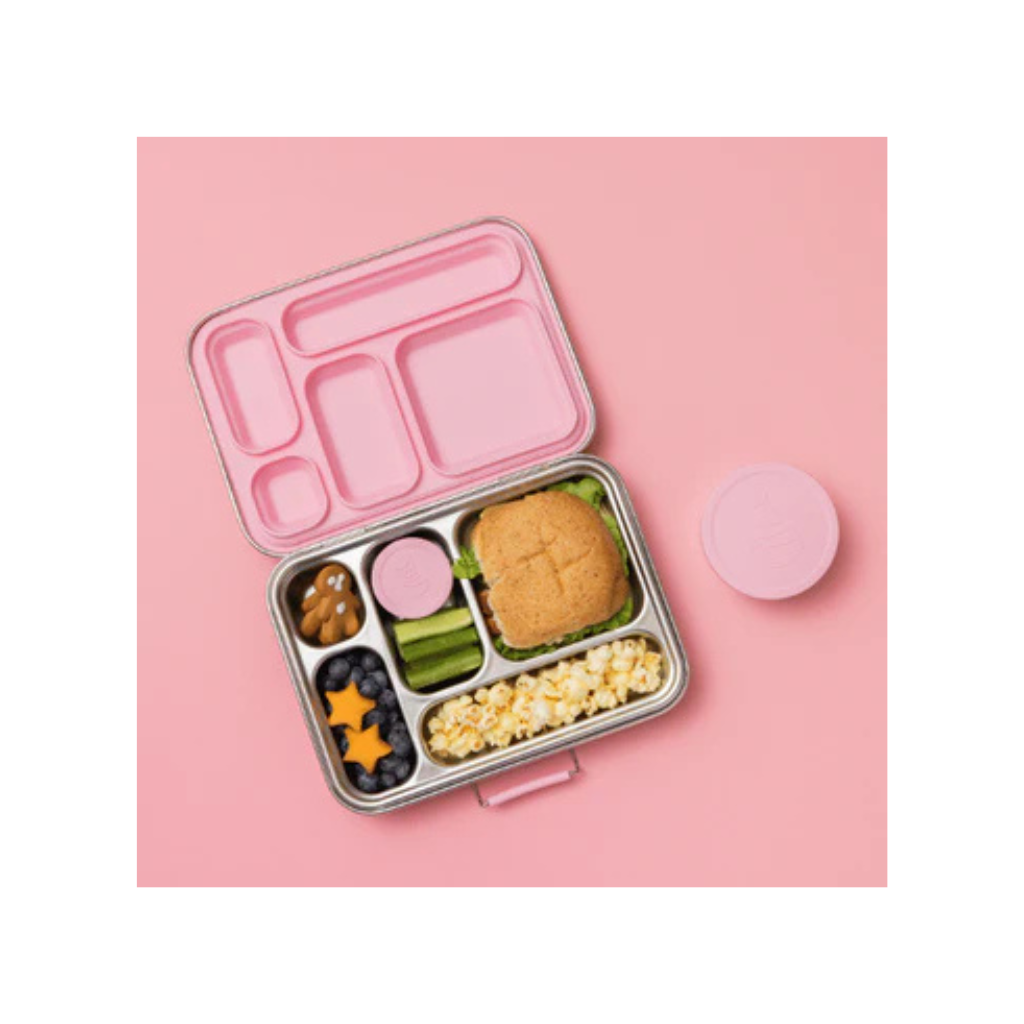 Nudie Rudie Five Compartment Leakproof Stainless Steel Lunch Box