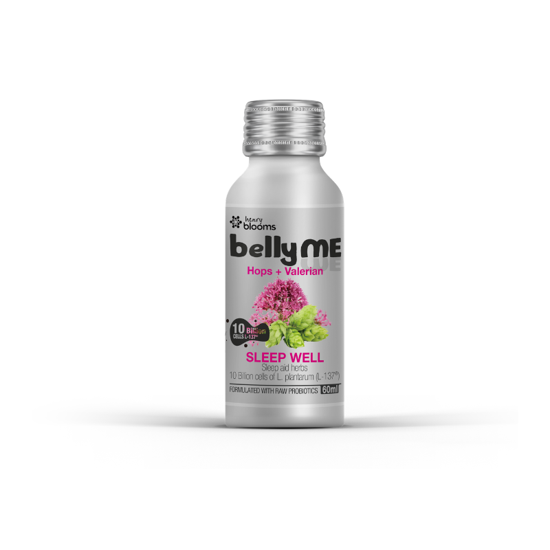 BellyMe Sleep Well Hops with Valerian 60 mL（Natural Berry Flavour）