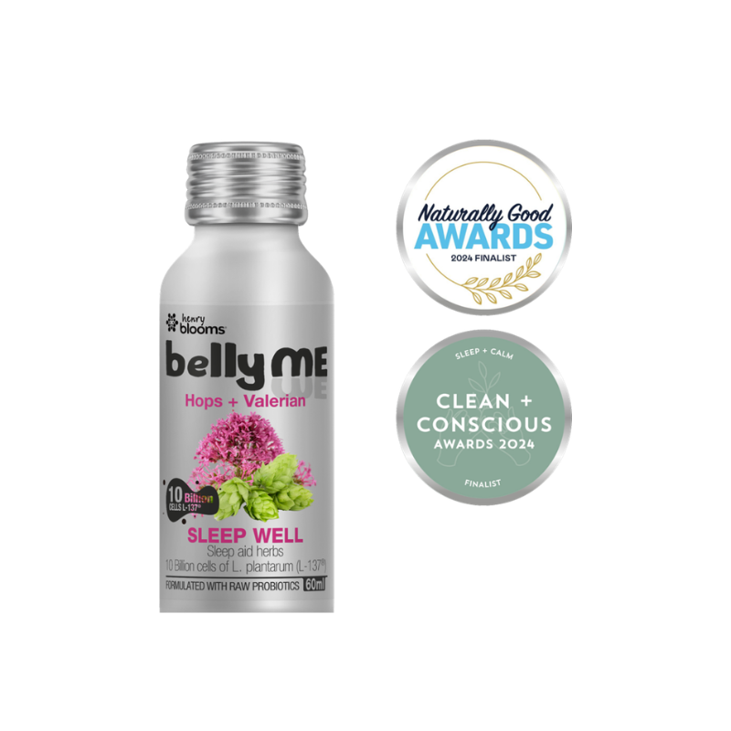 BellyMe Sleep Well Hops with Valerian 60 mL（Natural Berry Flavour）