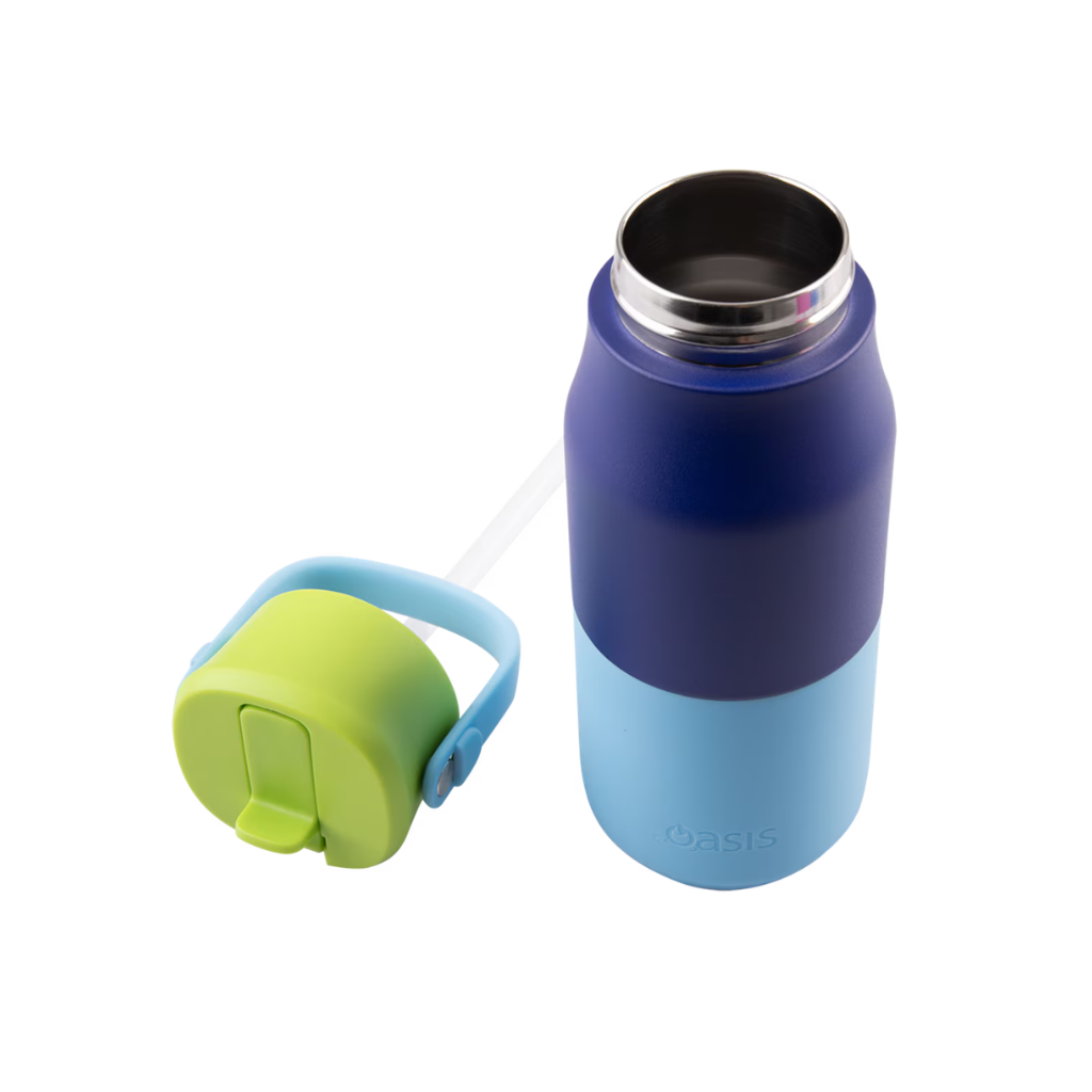 Oasis Double Wall Insulated Sipper Jnr Drink Bottle - 400ml