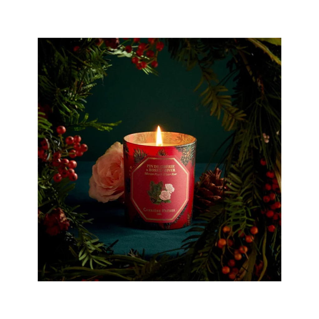 Carrière Frères Christmas Edition Siberian Pine & Winter Rose Candle