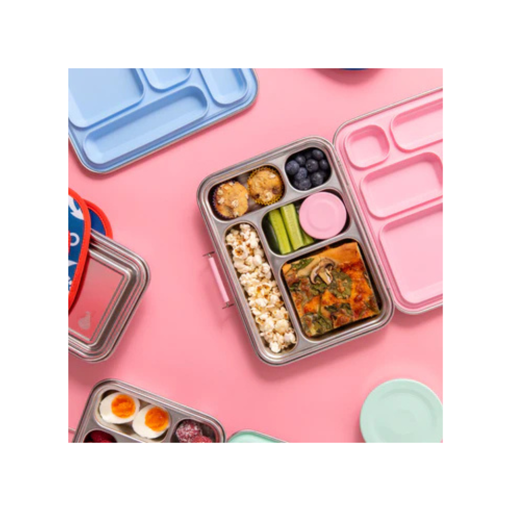 Nudie Rudie Five Compartment Leakproof Stainless Steel Lunch Box