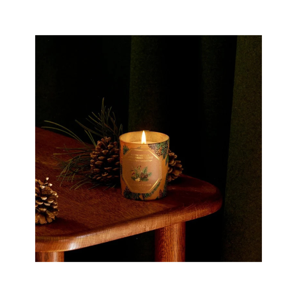 Carrière Frères Christmas Edition Siberian Pine & Candied Ginger Scented Candle