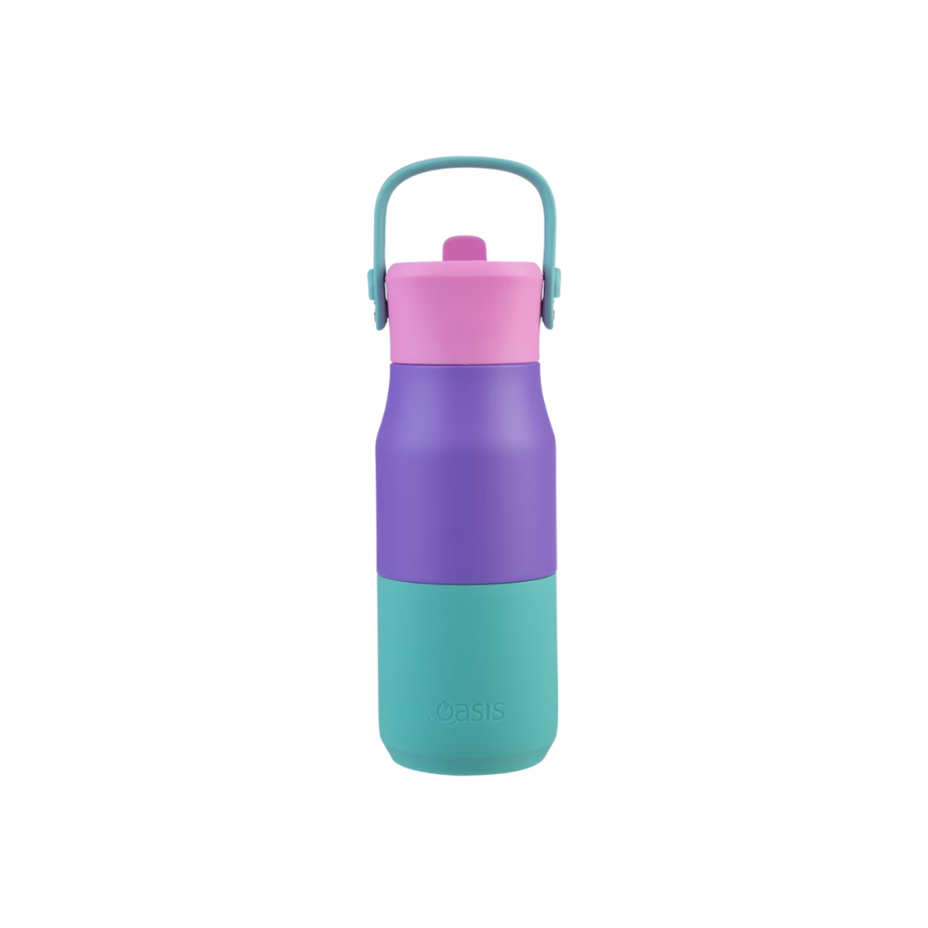 Oasis Double Wall Insulated Sipper Jnr Drink Bottle - 400ml