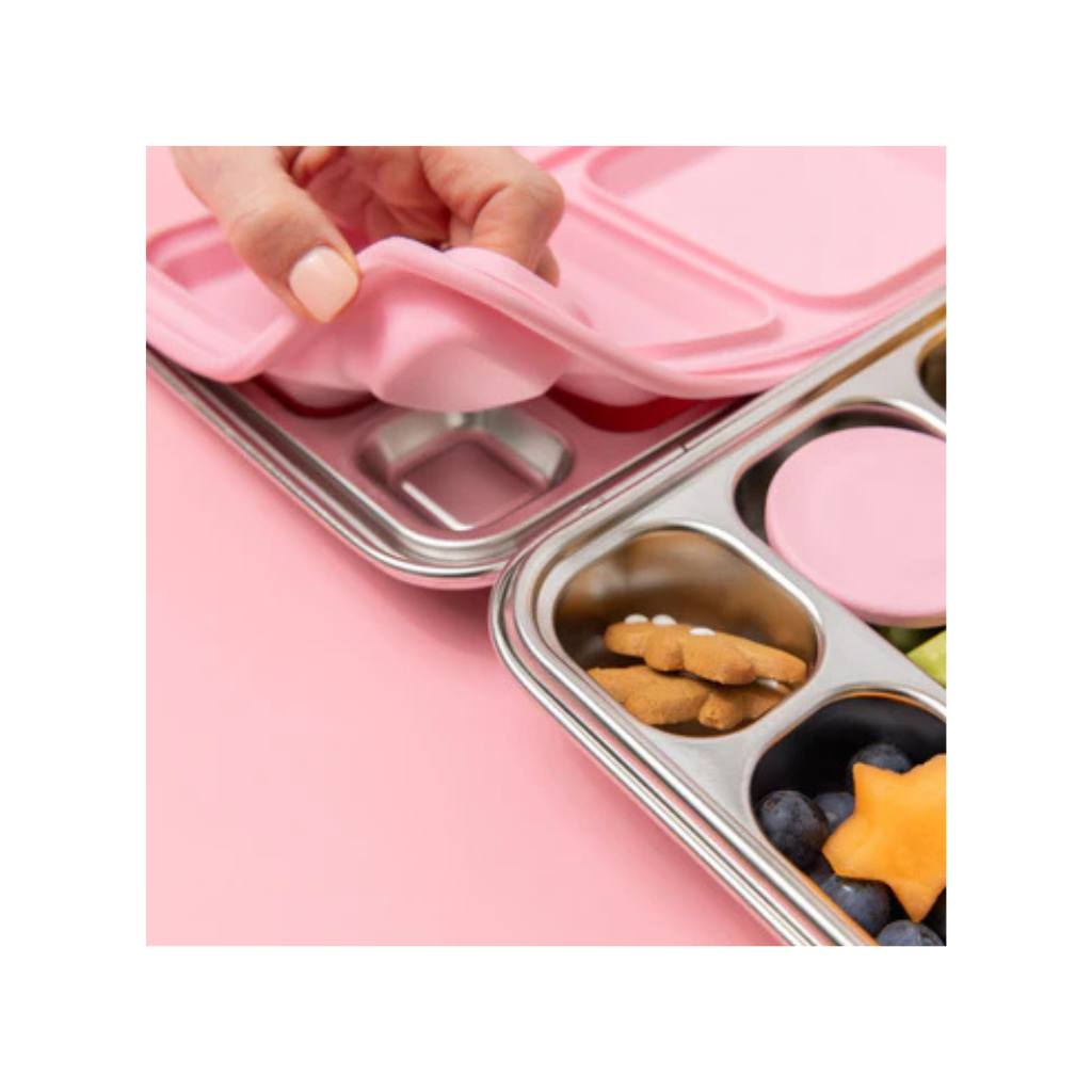 Nudie Rudie Five Compartment Leakproof Stainless Steel Lunch Box