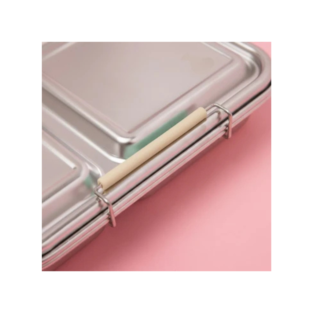 Nudie Rudie Two Compartment Leak Proof Lunch Box - Oatmeal
