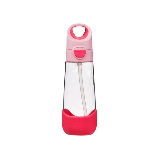 B.Box Tritan Drink Bottle 600ml-Flamingo Fizz