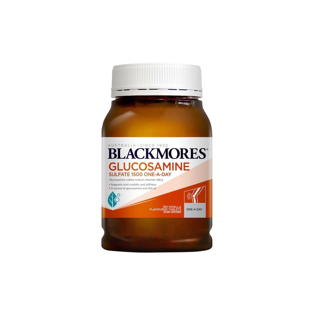 Blackmores Glucosamine Sulfate 1500mg One-A-Day 180 Tablets
