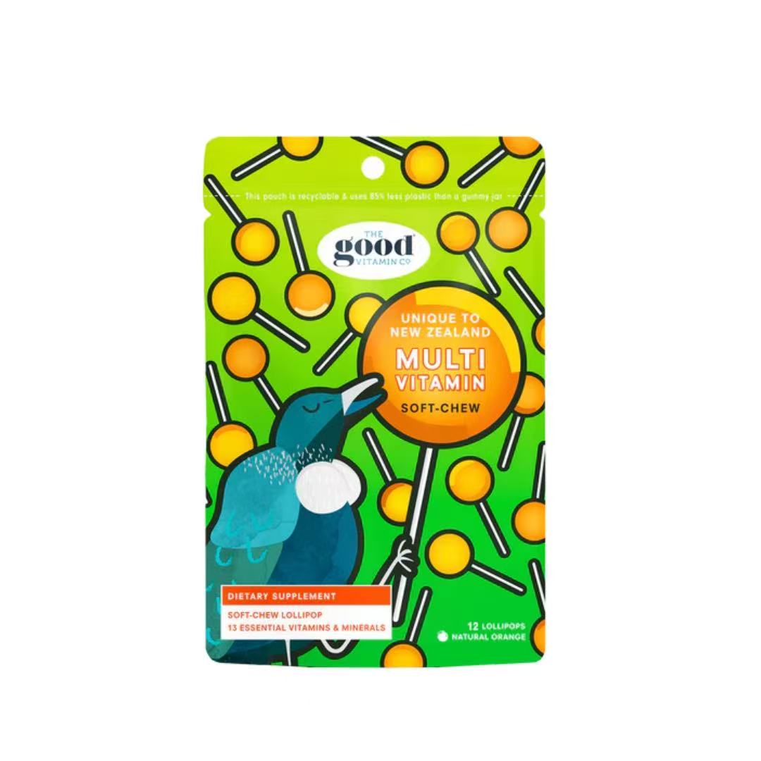 The Good Vitamin Co Kids Good Multi Lollipops 12pk