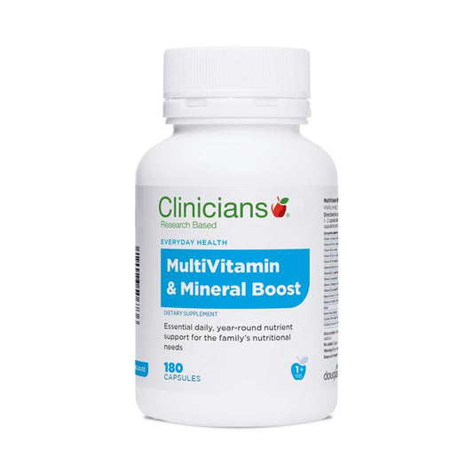 Clinicians Multivitamin & Mineral Boost 180 Capsules